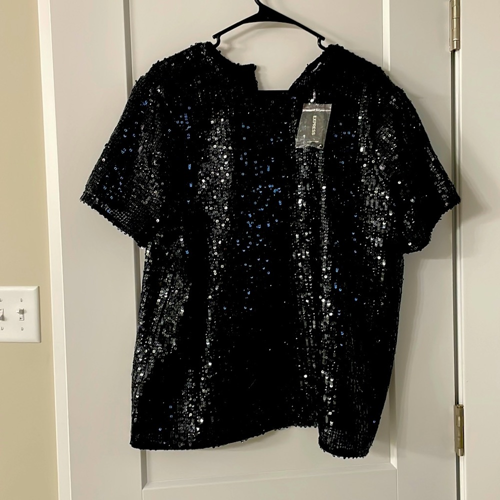 NWT sequin top - EXPRESS